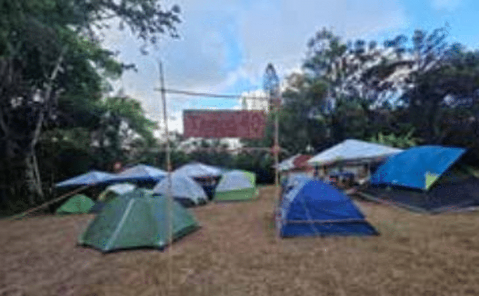 Scout Troop 40’s campsite