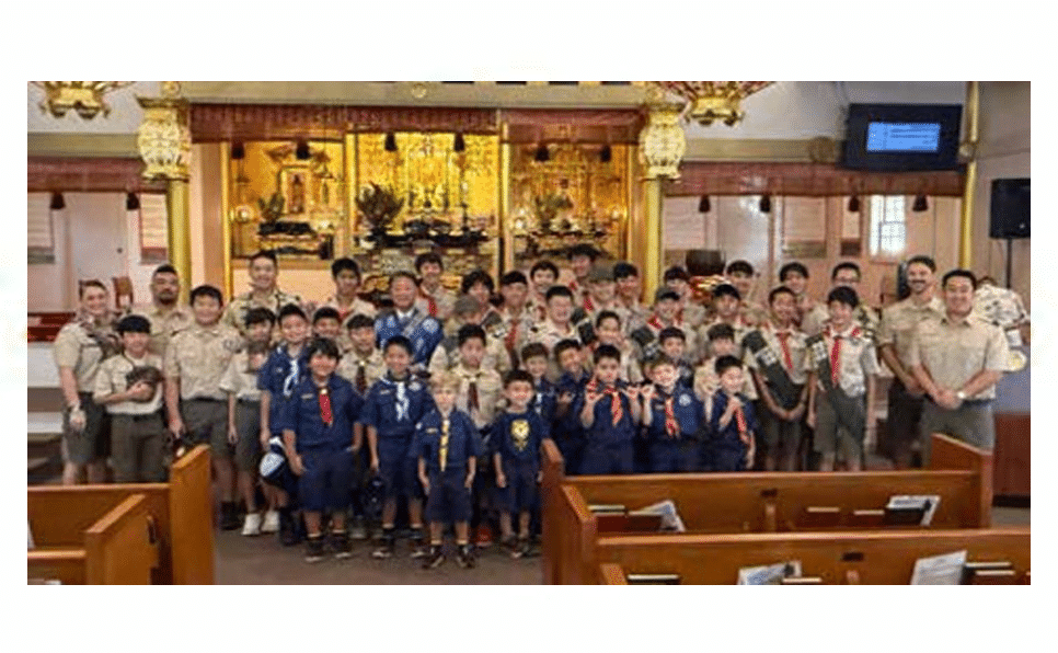 Troop 40 Celebrates Scout Sunday