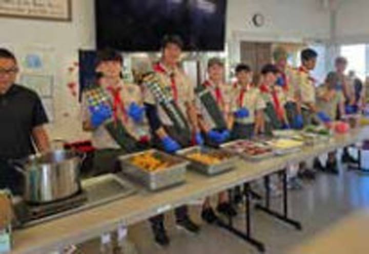 Troop 40 Celebrates Scout Sunday