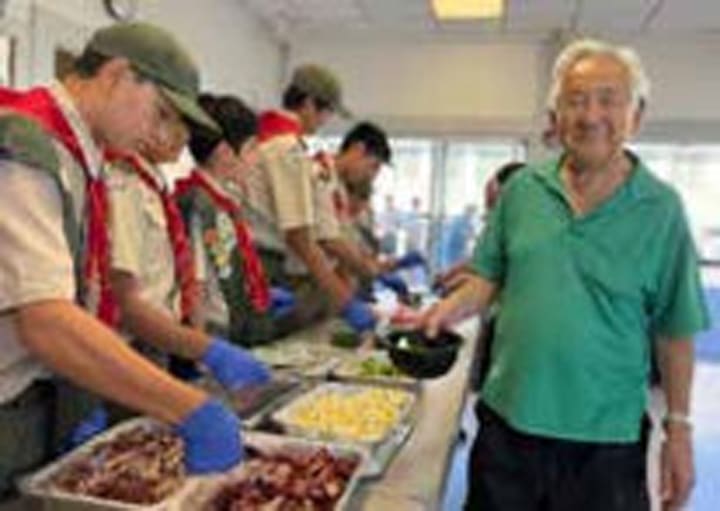 Troop 40 Celebrates Scout Sunday